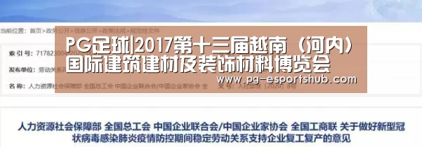 PG足球|2017第十三届越南(河内)国际建筑建材及装饰材料博览会(图3) PG体育
