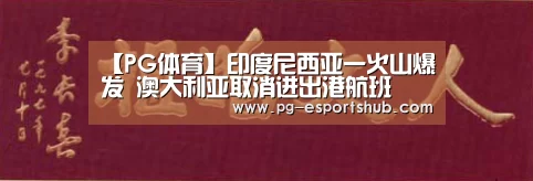 【PG体育】印度尼西亚一火山爆发 澳大利亚取消进出港航班(图1) PG篮球